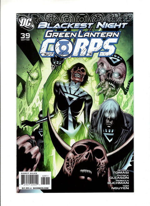 Green Lantern Corps, Vol. 1 #39A (2009) Blackest Night Blackest Night DC Comics 2009