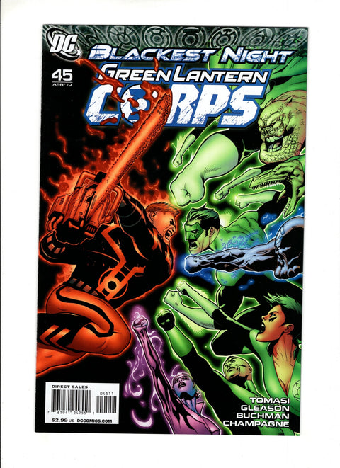 Green Lantern Corps, Vol. 1 #45A (2010) Blackest Night Blackest Night DC Comics 2010