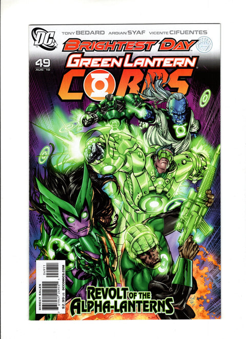 Green Lantern Corps, Vol. 1 #49A (2010) Brightest Day Brightest Day DC Comics 2010