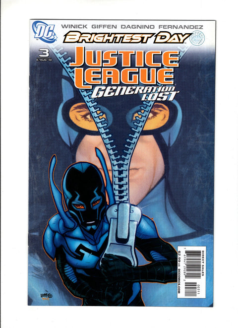 Justice League: Generation Lost #3A (2010) Brightest Day Brightest Day DC Comics 2010
