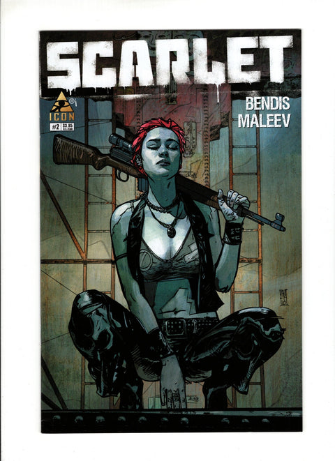 Scarlet #2A (2010) (Icon) (Icon) Marvel Comics 2010