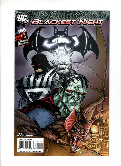 Superman / Batman #67 (2009) Blackest Night Blackest Night DC Comics 2009