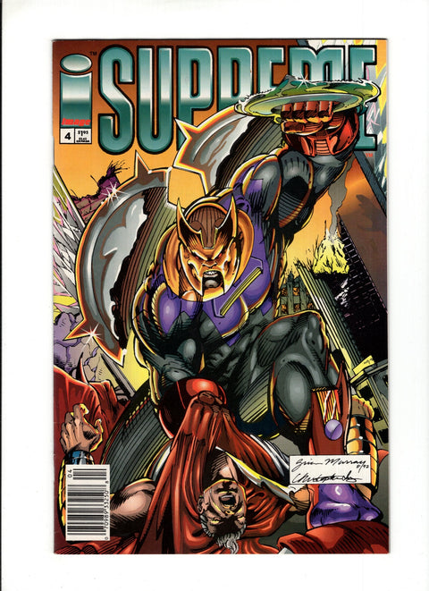 Supreme #4B (1993)  Newsstand  Image Comics 1993