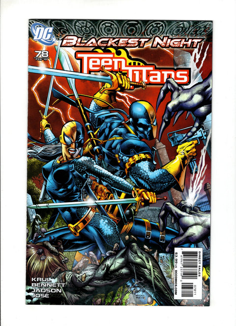 Teen Titans, Vol. 3 #78 (2009) Blackest Night Blackest Night DC Comics 2009