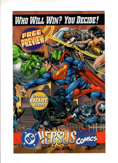 Marvel Comics versus DC #0A (1996) Preview Issue Preview Issue DC Comics 1996
