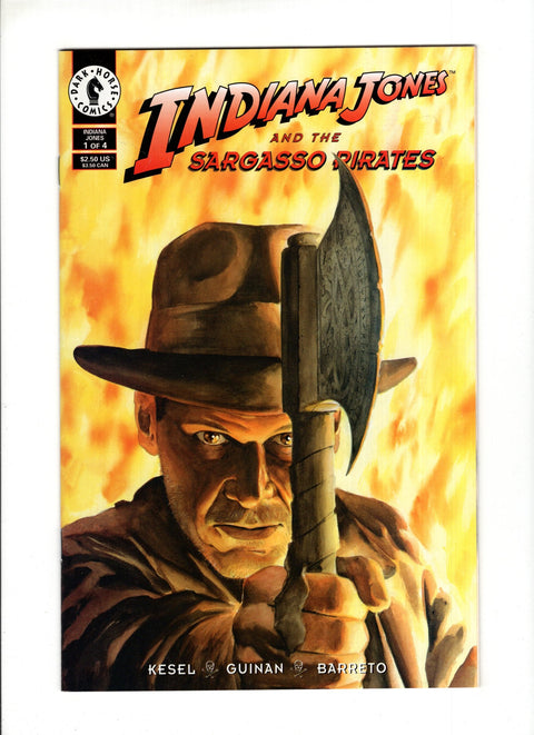 Indiana Jones and the Sargasso Pirates #1-4 (1995) Complete Series Complete Series Dark Horse Comics 1995