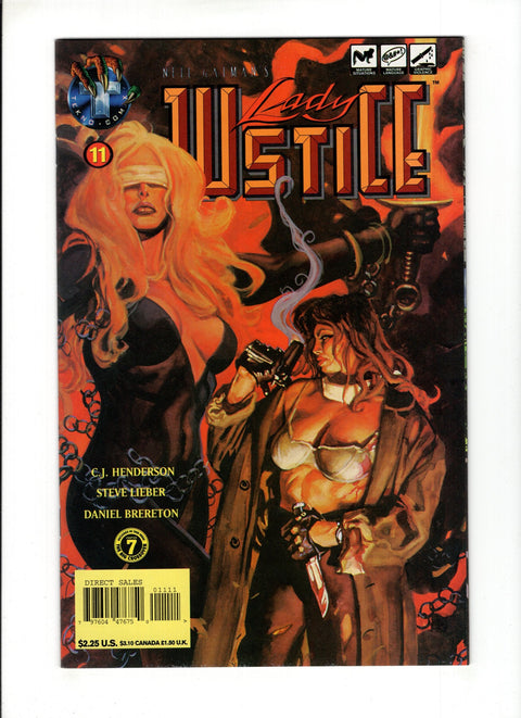 Neil Gaiman's Lady Justice (Tekno Comix) #11 (1996)   Tekno Comix 1996