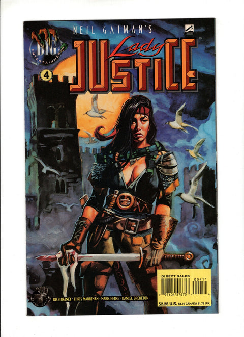 Neil Gaiman's Lady Justice (Tekno Comix) #4 (1995)   Tekno Comix 1995