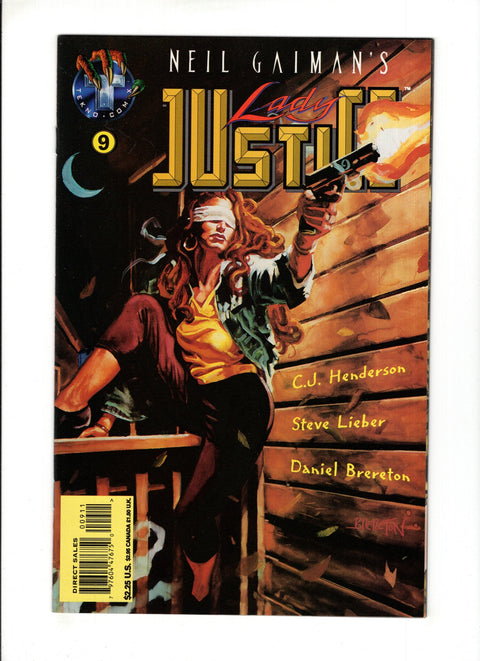 Neil Gaiman's Lady Justice (Tekno Comix) #9 (1996)   Tekno Comix 1996