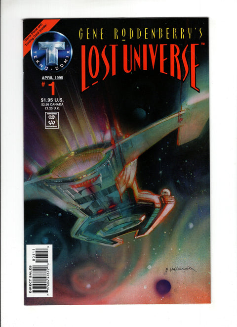 Lost Universe #1A (1995) Sienkiewicz Cover Sienkiewicz Cover Tekno Comix 1995