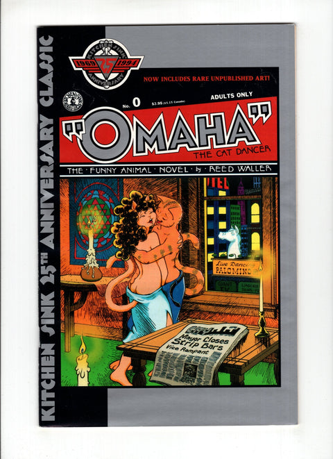 Omaha the Cat Dancer, Vol. 3 #0 (1995)   Fantagraphics 1995