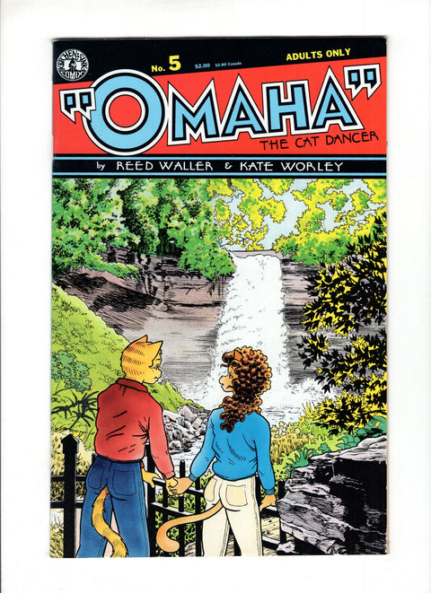 Omaha the Cat Dancer, Vol. 2 #5B (1987)   Kitchen Sink Press 1987