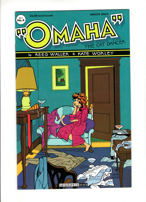 Omaha the Cat Dancer, Vol. 3 #4 (1995)   Fantagraphics 1995