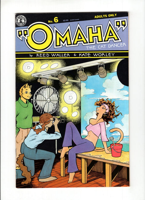 Omaha the Cat Dancer, Vol. 2 #6A ()   Kitchen Sink Press 