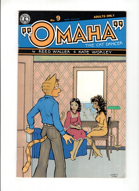 Omaha the Cat Dancer, Vol. 2 #9A (1988)   Kitchen Sink Press 1988