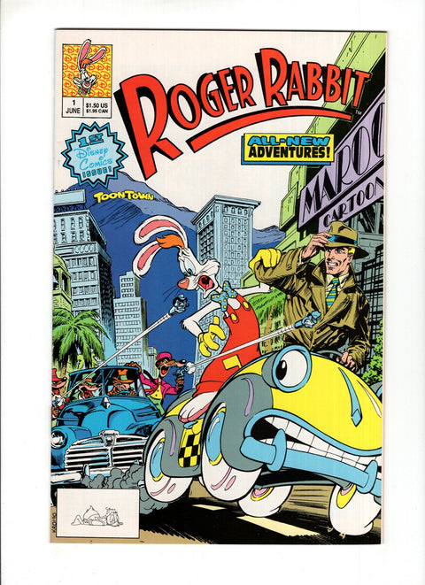 Roger Rabbit #1A (1990)   Disney Comics 1990