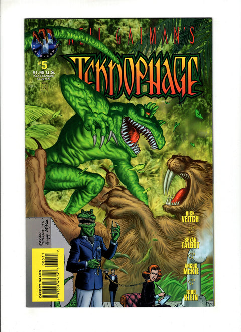 Teknophage #5 (1995)   Tekno Comix 1995