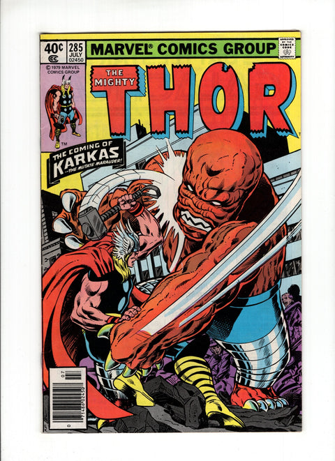 Thor, Vol. 1 #285A (1979)   Marvel Comics 1979