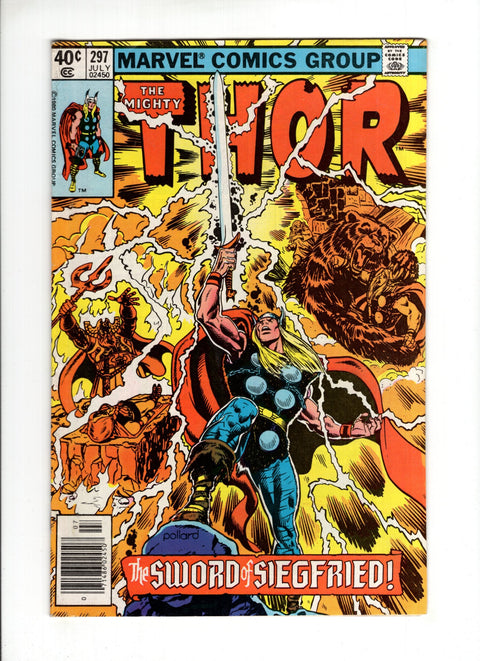Thor, Vol. 1 #297A (1980)   Marvel Comics 1980