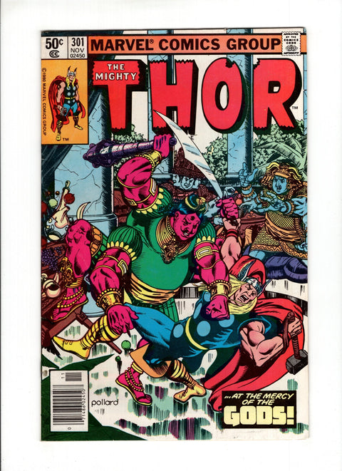 Thor, Vol. 1 #301A (1980)   Marvel Comics 1980