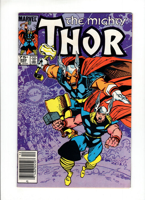 Thor, Vol. 1 #350A (1984)  CPV  Marvel Comics 1984
