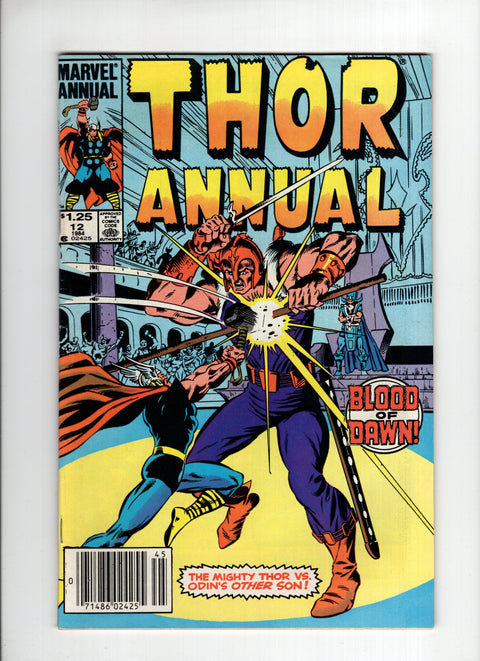 Thor, Vol. 1 Annual #12A (1984) 1st Vidar CPV 1st Vidar Marvel Comics 1984