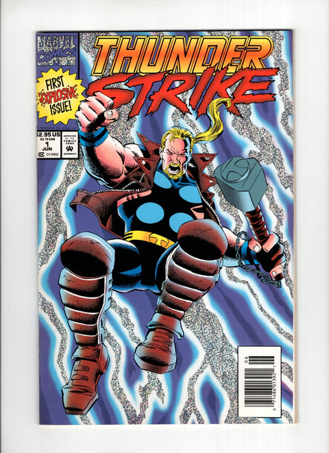 Thunderstrike, Vol. 1 #1D (1993)  Newsstand  Marvel Comics 1993
