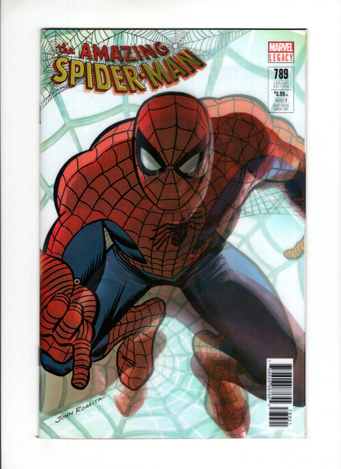 The Amazing Spider-Man, Vol. 4 #789B (2017) Alex Ross Lenticular Homage Alex Ross Lenticular Homage Marvel Comics 2017