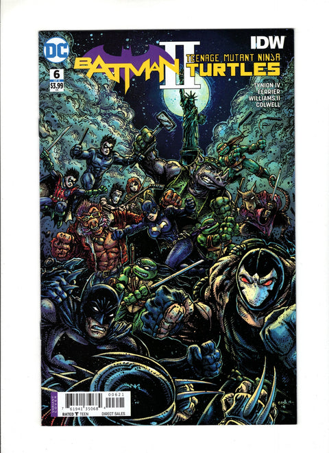 Batman / Teenage Mutant Ninja Turtles II #6B (2018) Kevin Eastman Variant Kevin Eastman Variant DC Comics / IDW Publishing 2018