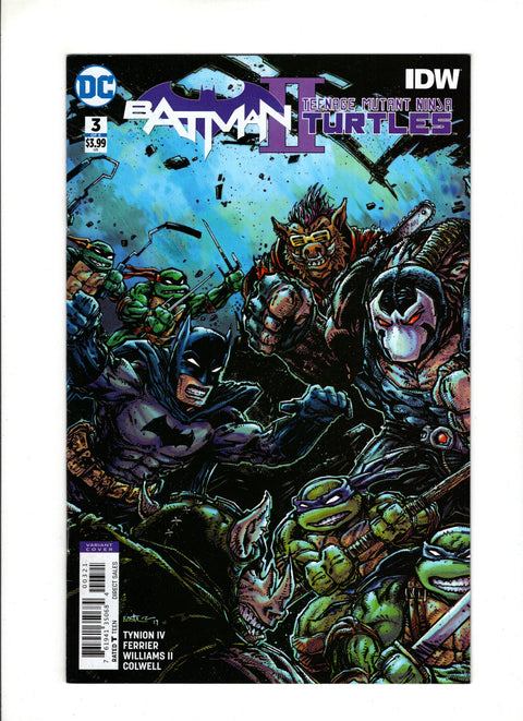 Batman / Teenage Mutant Ninja Turtles II #3B (2018) Kevin Eastman Variant Kevin Eastman Variant DC Comics / IDW Publishing 2018