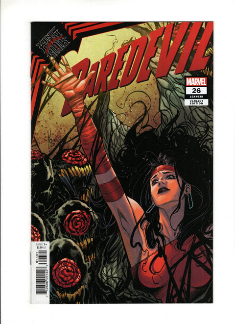 Daredevil, Vol. 6 #26C (2021) Checchetto Elektra Cover Checchetto Elektra Cover Marvel Comics 2021
