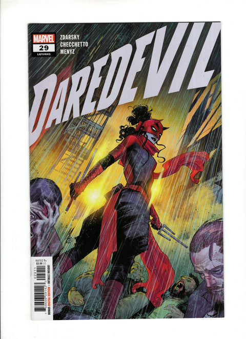 Daredevil, Vol. 6 #29A (2021)  Marco Checchetto Cover  Marco Checchetto Cover Marvel Comics 2021