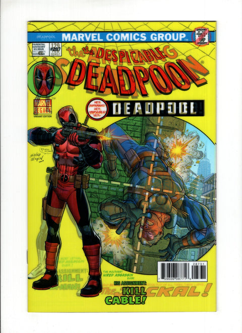 The Despicable Deadpool #287C (2017) Salvador Espin Lenticular Homage Variant Salvador Espin Lenticular Homage Variant Marvel Comics 2017