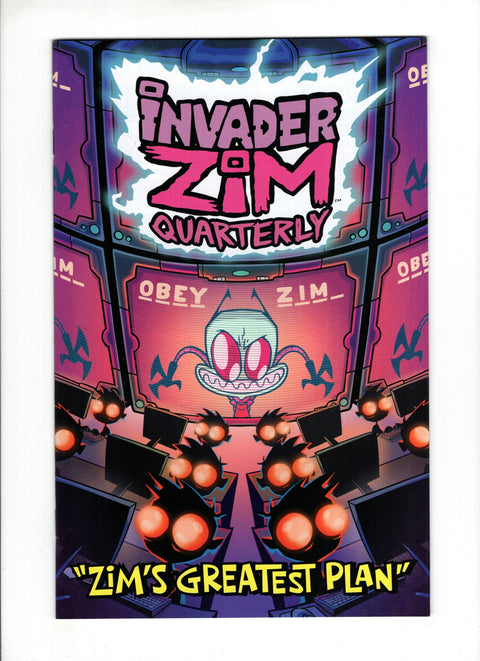 Invader Zim Quarterly: Zims Greatest Plan #1A (2021) Zims Greatest Plan  Fred C Stresing Cover Zims Greatest Plan  Fred C Stresing Cover Oni Press 2021