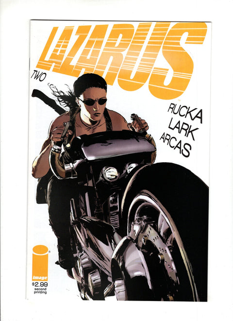 Lazarus (2013) #2B (2013) 2nd Print 2nd Print Image Comics 2013