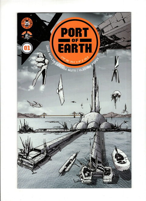 Port of Earth #1A (2017)  Andrea Mutti Cover  Andrea Mutti Cover Image Comics 2017