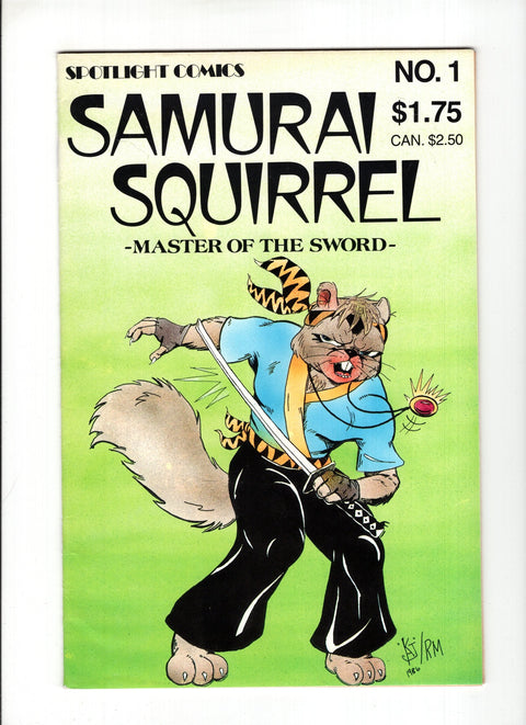 Samurai Squirrel #1 (1986)   Spotlight Comics 1986