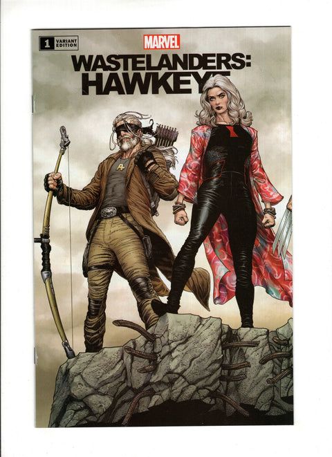 Wastelanders: Hawkeye #1C (2021) Steve McNiven Podcast Connecting Cover Steve McNiven Podcast Connecting Cover Marvel Comics 2021