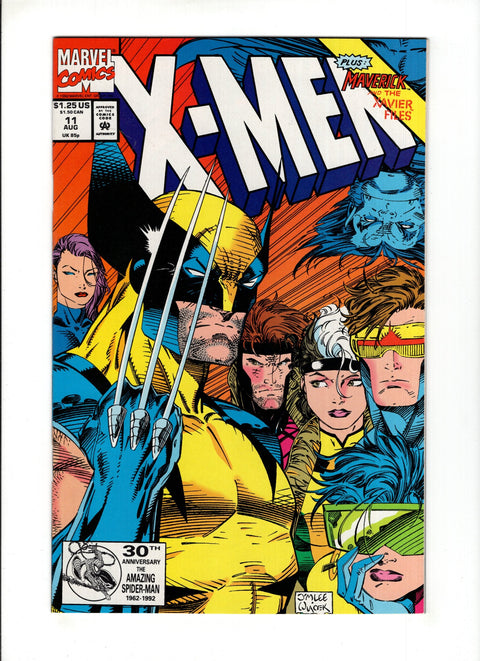 X-Men, Vol. 1 #11A (1992) Classic Jim Lee Cover Classic Jim Lee Cover Marvel Comics 1992