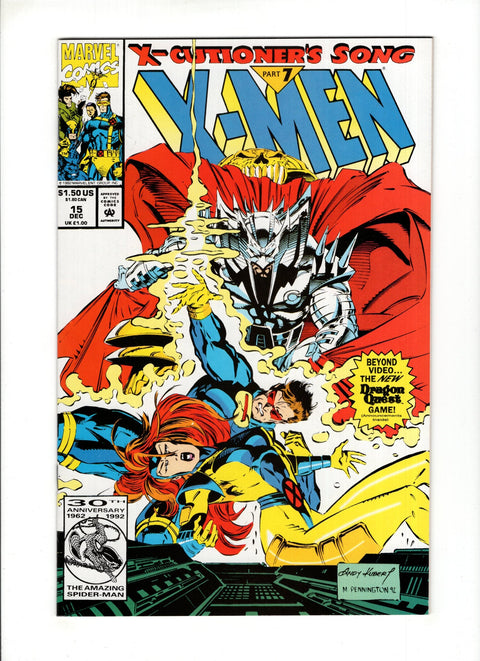 X-Men, Vol. 1 #15A (1992)   Marvel Comics 1992
