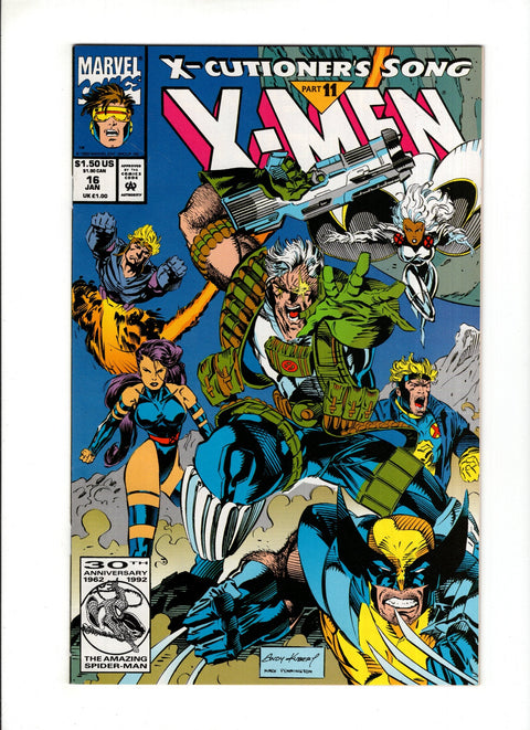 X-Men, Vol. 1 #16A (1992)   Marvel Comics 1992