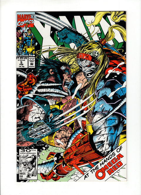 X-Men, Vol. 1 #5A (1992) 1st Maverick 1st Maverick Marvel Comics 1992