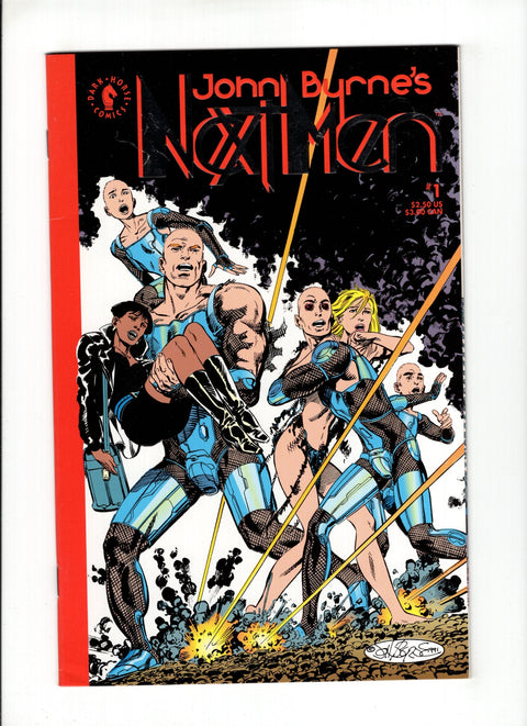 John Byrne's Next Men #1A (1992)   Dark Horse Comics 1992