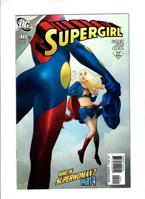 Supergirl, Vol. 5 #40A (2009) Josh Middleton Cover Josh Middleton Cover DC Comics 2009