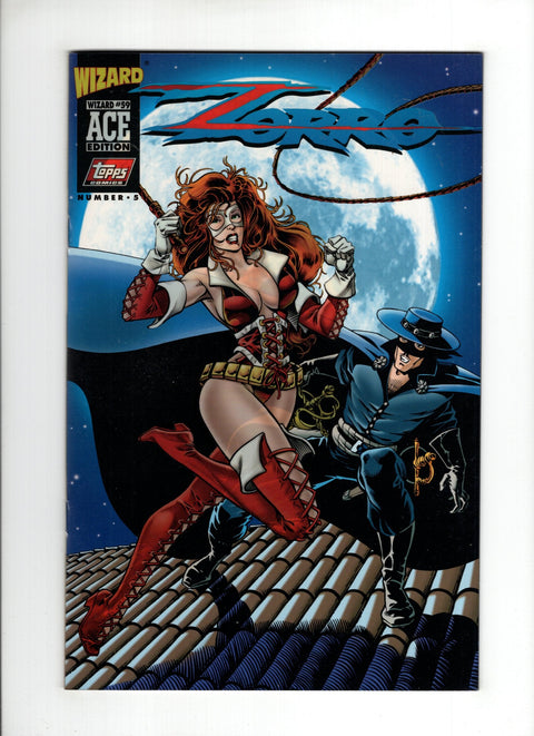 Zorro (Topps Comics) #5B (1994) Wizard Ace Edition Wizard Ace Edition Topps Comics 1994