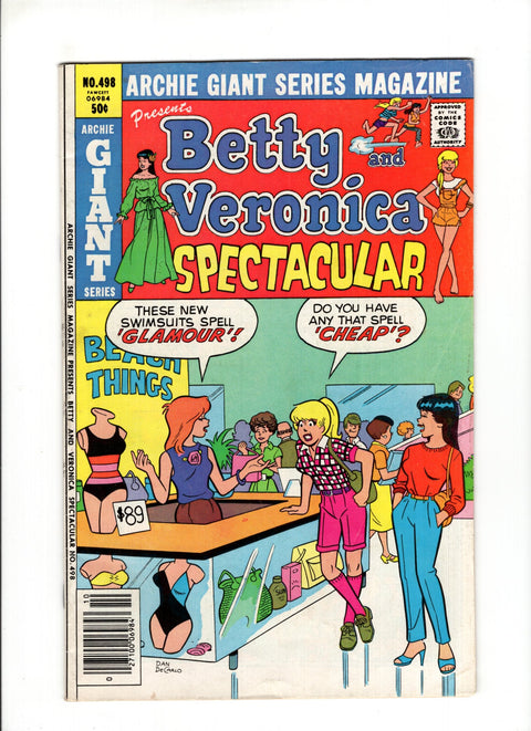 Archie Giant Series #498 (1980)   Archie Comic Publications 1980