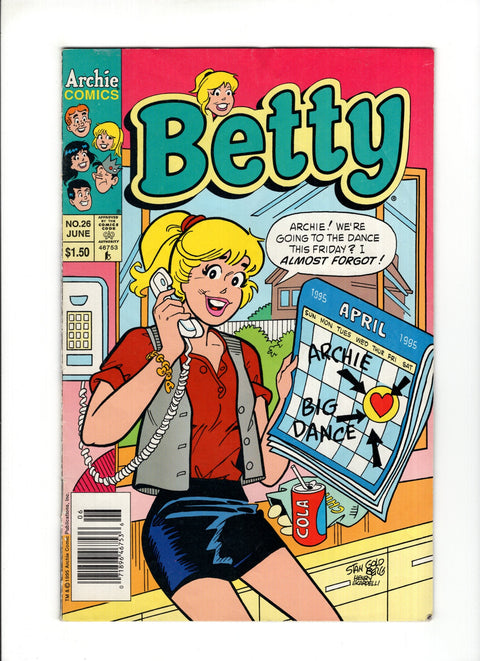 Betty #26 (1995)   Archie Comic Publications 1995
