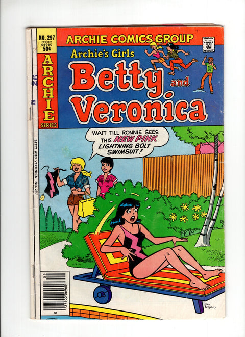 Archie's Girls Betty and Veronica #297 (1980)   Archie Comic Publications 1980