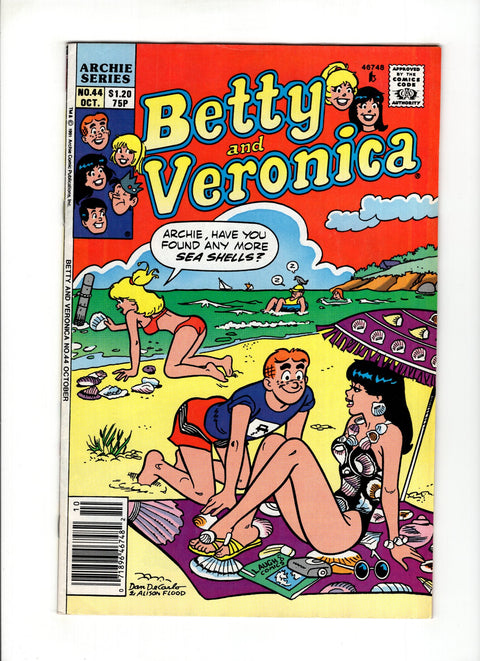 Betty & Veronica, Vol. 1 #44A (1991)   Archie Comic Publications 1991