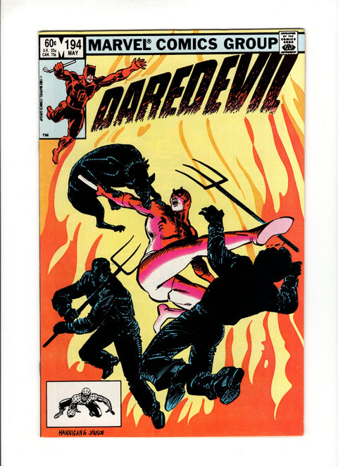 Daredevil, Vol. 1 #194A (1983)   Marvel Comics 1983